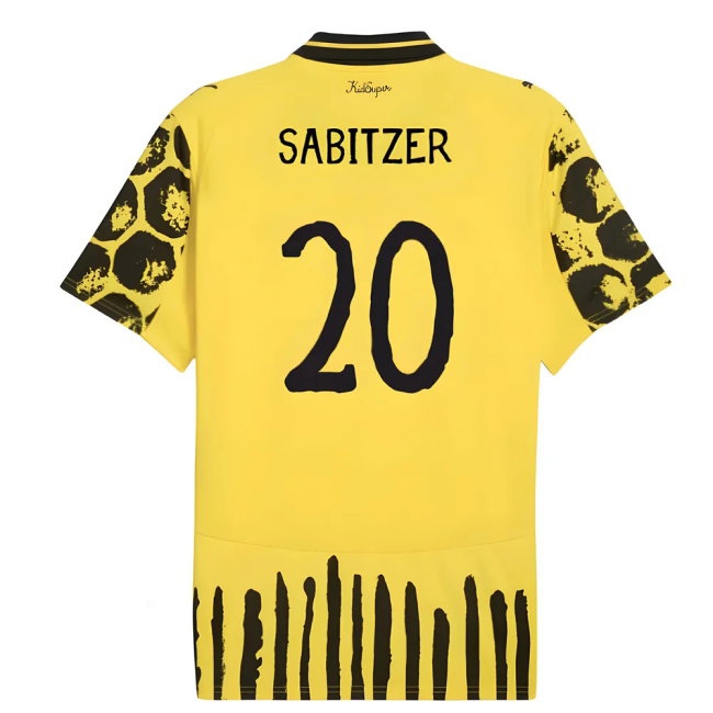 2025-2026 KIDSUPER x Borussia Dortmund CWC Home Shirt (Sabitzer 20) — Buy Now
