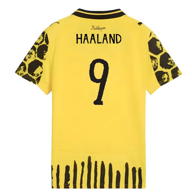 2025-2026 KIDSUPER x Borussia Dortmund CWC Shirt - Kids (Haaland 9) — Shop Now