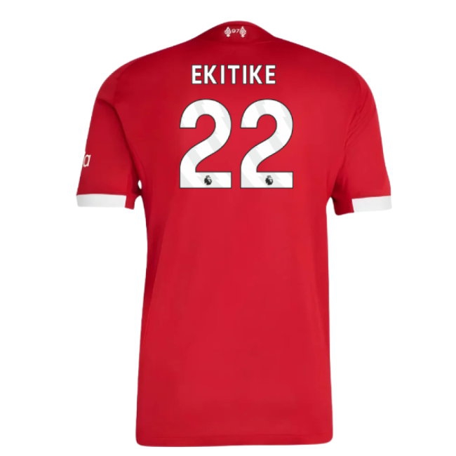 2025-2026 Liverpool match-style Home Shirt (Ekitike 22)