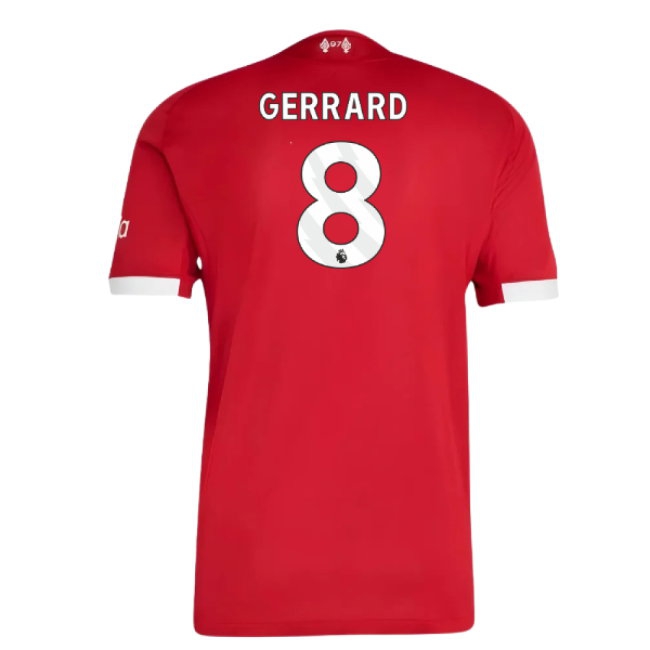 2025-2026 Liverpool Player Version Home Shirt (Gerrard 8) — Buy Now