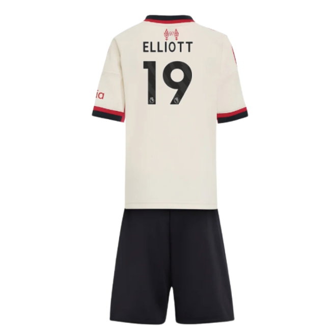 2025-2026 Liverpool Away Mini Kit (Elliott 19)