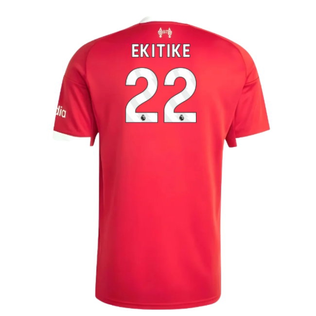 2025-2026 Liverpool Home Shirt (Ekitike 22)