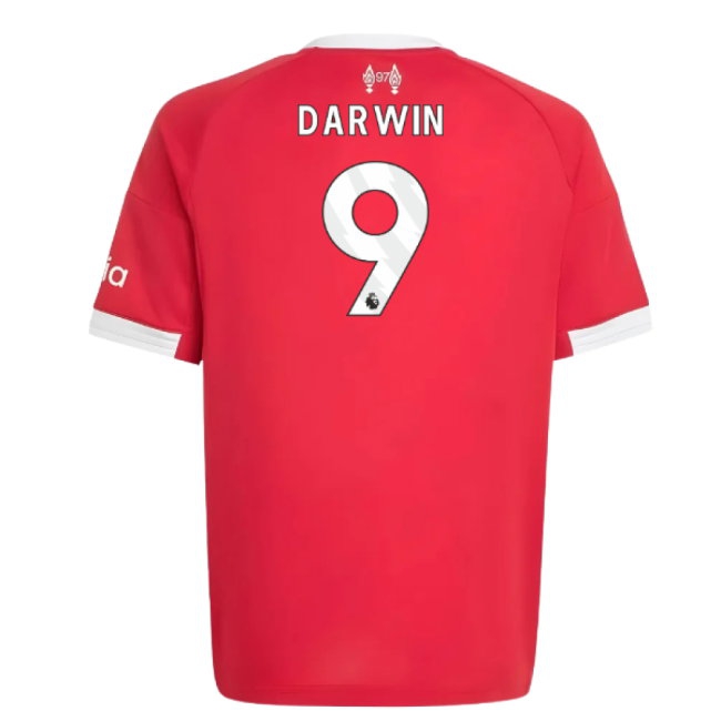 2025-2026 Liverpool Home Shirt (Kids) (Darwin 9)
