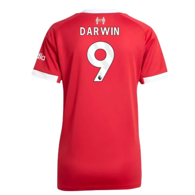 2025-2026 Liverpool Home Shirt (Womens) (Darwin 9)