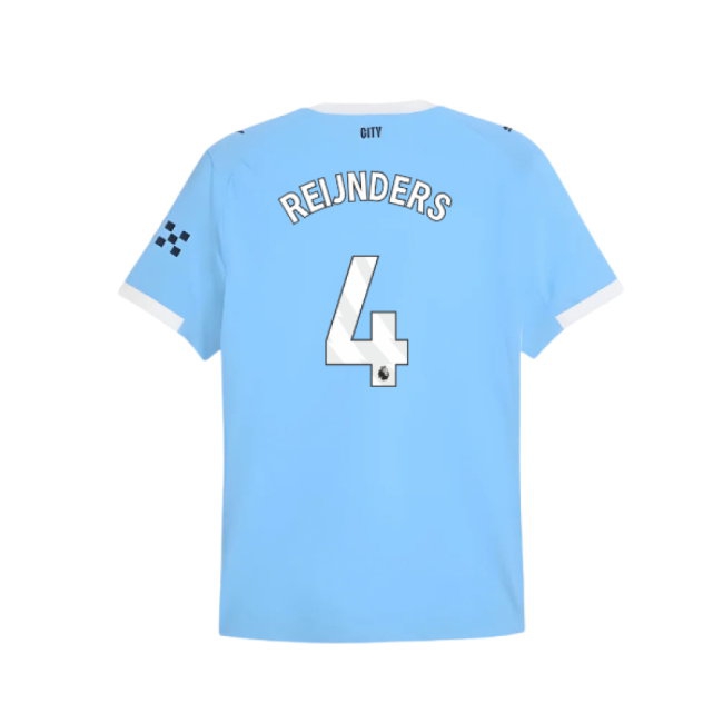 2025-2026 Man City Player Version Home Shirt (Reijnders 4) — Shop Now