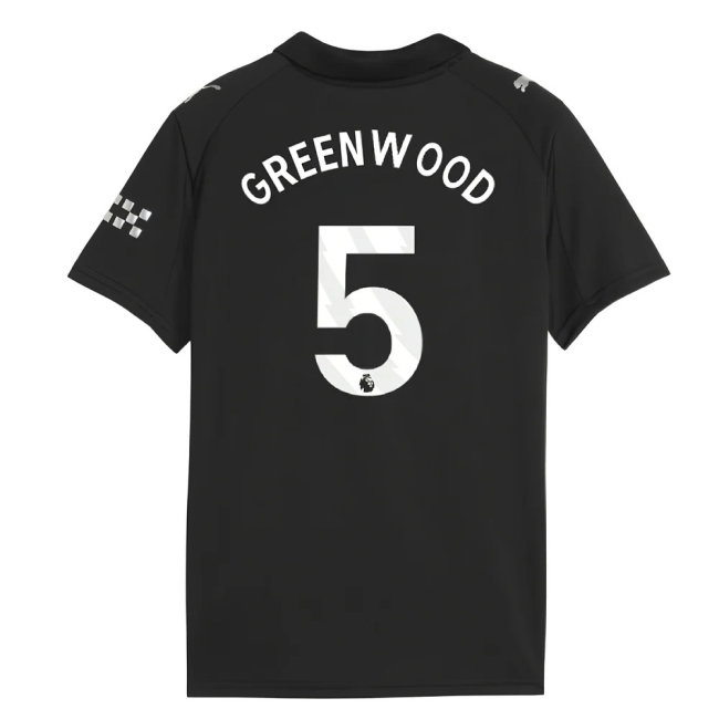 2025-2026 Man City Away Mini Kit (Greenwood 5) — Shop Now