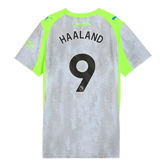 2025-2026 Man City Third Shirt (Womens) (Haaland 9) — Buy Online