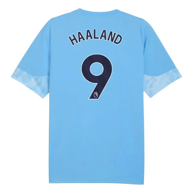2025-2026 Man City Training Jersey (Light Blue) - Kids (Haaland 9) — Shop Now