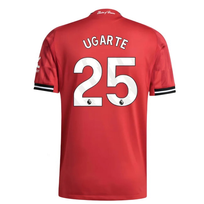 2025-2026 Man Utd Player Version Home Shirt (Ugarte 25) — Shop Online