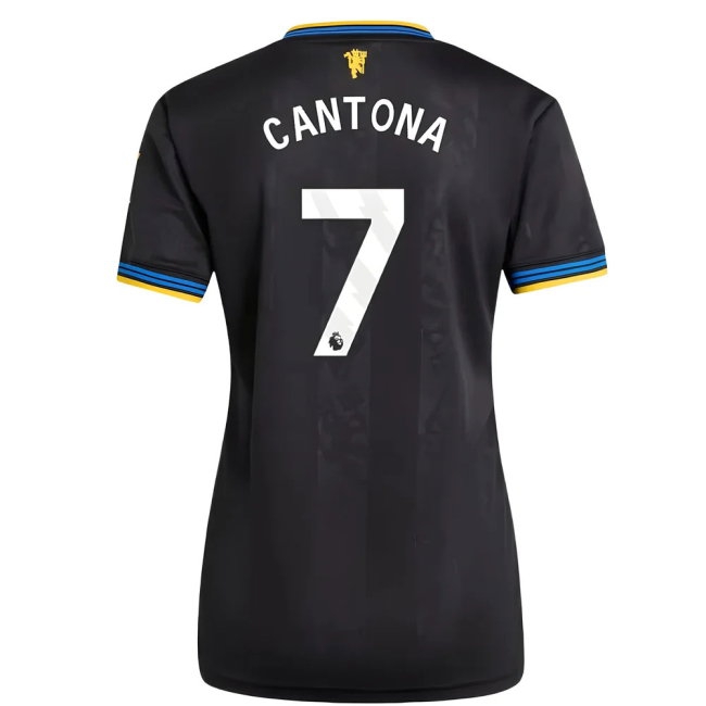 2025-2026 Man Utd Player Version Third Shirt (Womens) (Cantona 7) — Buy Online