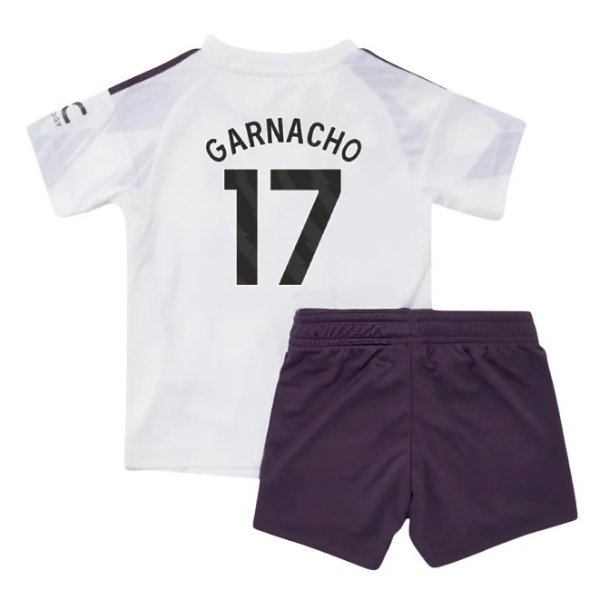 2025-2026 Man Utd Away Baby Kit (Garnacho 17) — Buy Now