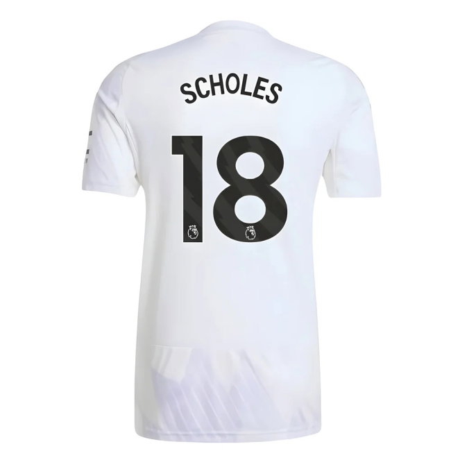 2025-2026 Man Utd Away Shirt (Scholes 18) — Shop Online