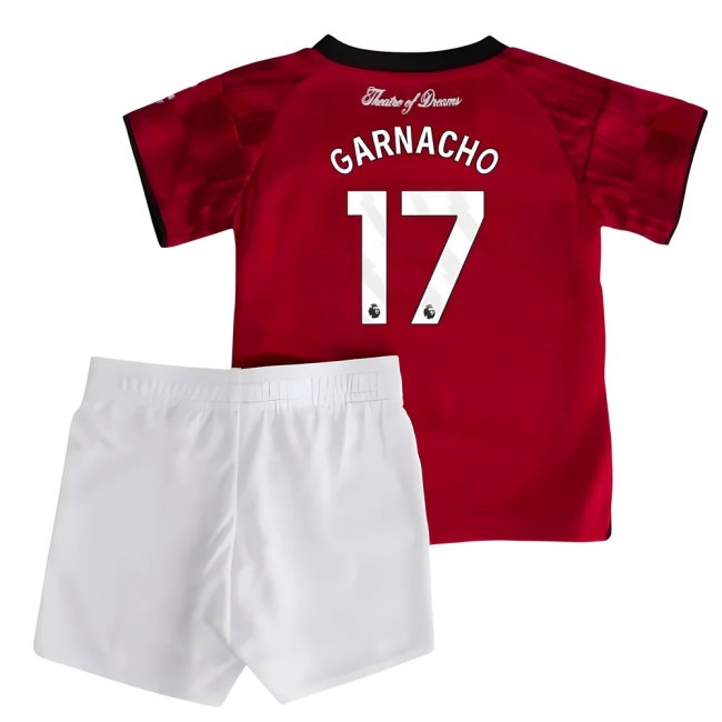 2025-2026 Man Utd Home Baby Kit (Garnacho 17) — Shop Online