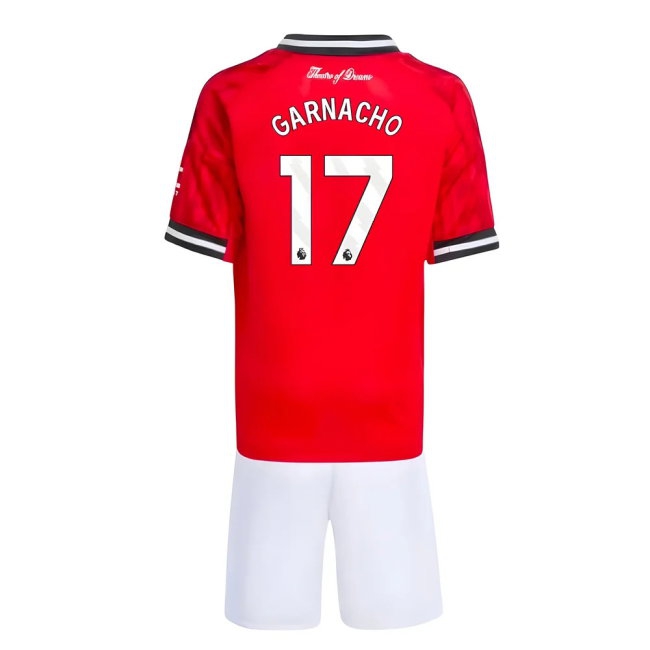 2025-2026 Man Utd Home Mini Kit (Garnacho 17) — Buy Now