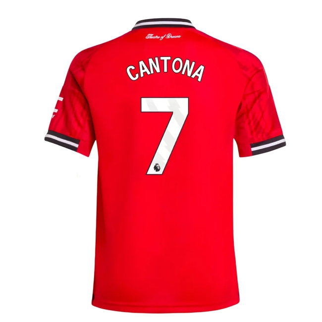 2025-2026 Man Utd Home Shirt (Kids) (Cantona 7) — Buy Now