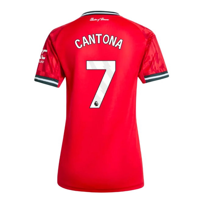 2025-2026 Man Utd Home Shirt (Womens) (Cantona 7) — Buy Now