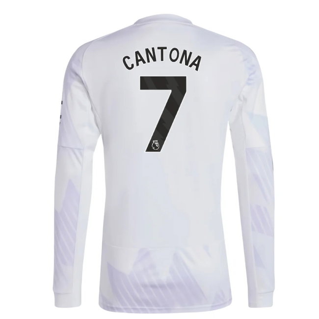 2025-2026 Man Utd Long Sleeve Away Shirt (Cantona 7) — Shop Now