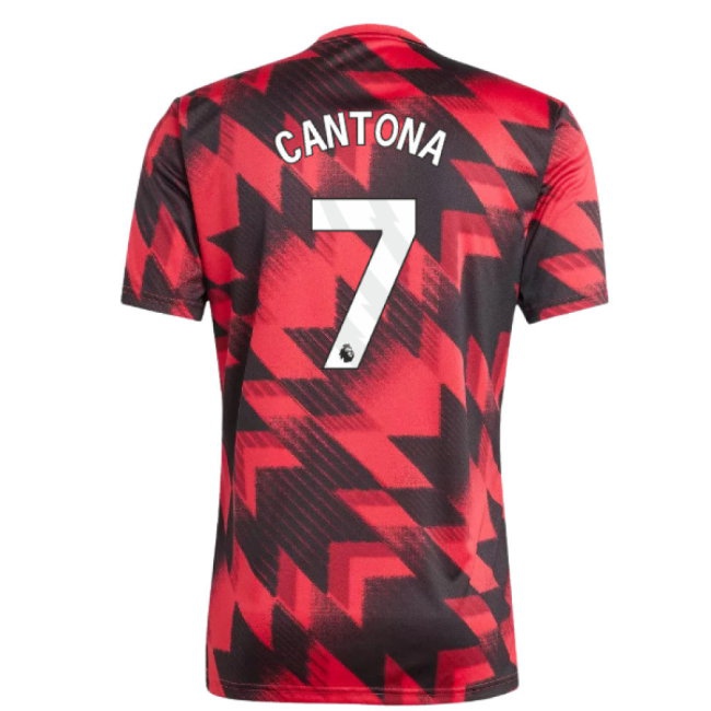2025-2026 Man Utd Pre-Match Shirt (Red) (Cantona 7) — Buy Now