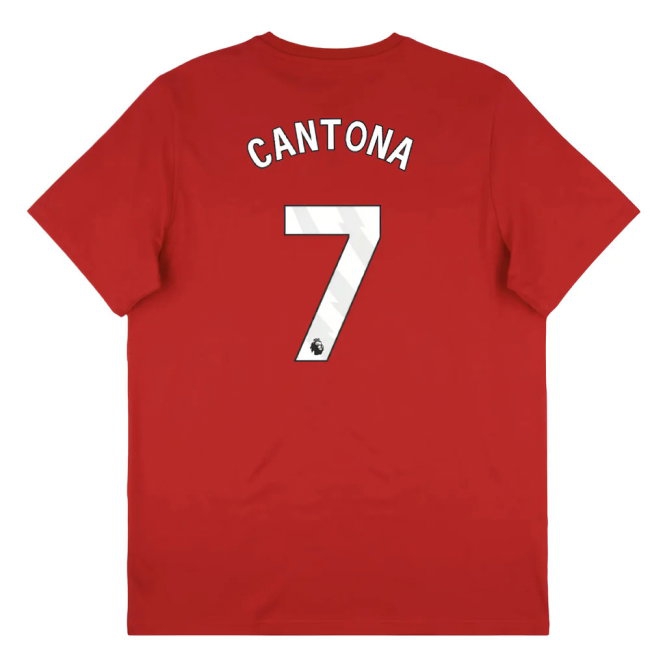 2025-2026 Man Utd Seasonal Graphic Tee (Red) (Cantona 7) — Shop Now