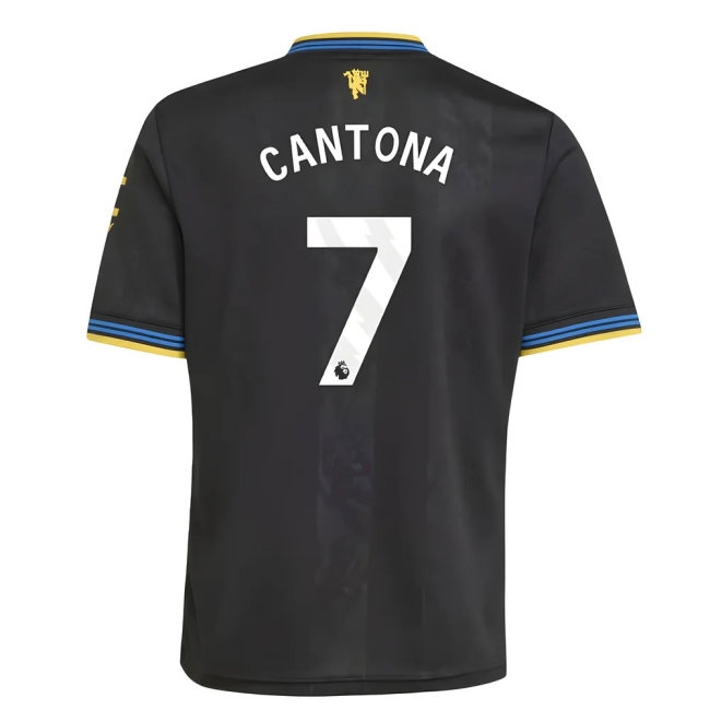 2025-2026 Man Utd Third Shirt (Kids) (Cantona 7) — Buy Online