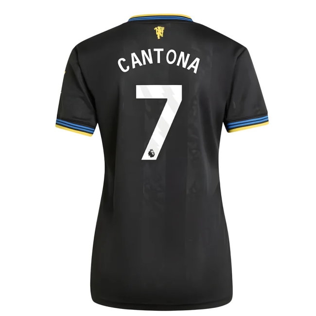 2025-2026 Man Utd Third Shirt (Womens) (Cantona 7) — Shop Online