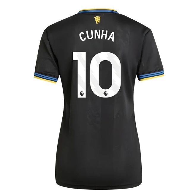 2025-2026 Man Utd Third Shirt (Womens) (Cunha 10)