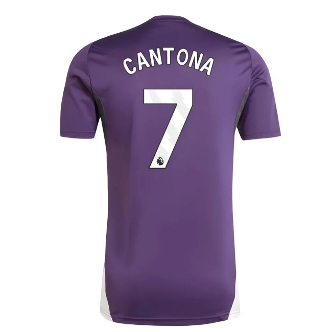 2025-2026 Man Utd Training Jersey (Aurora Plum) (Cantona 7) — Buy Online