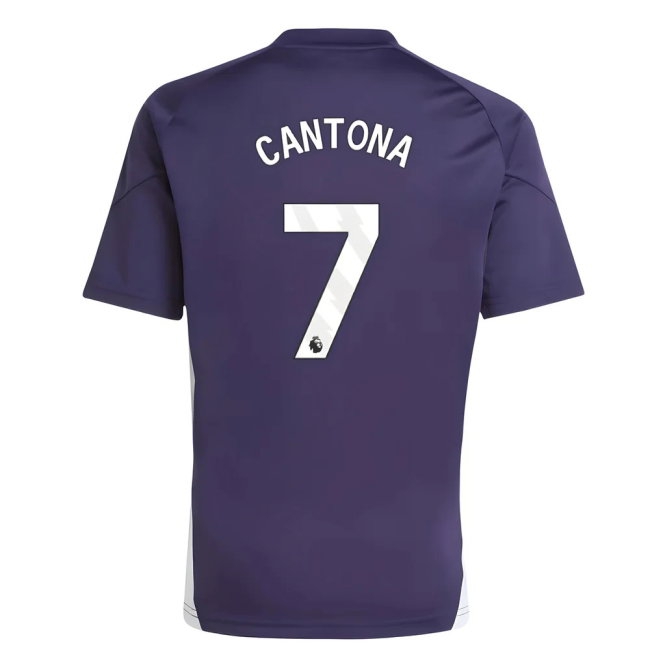 2025-2026 Man Utd Training Jersey (Aurora Plum) - Kids (Cantona 7) — Shop Now