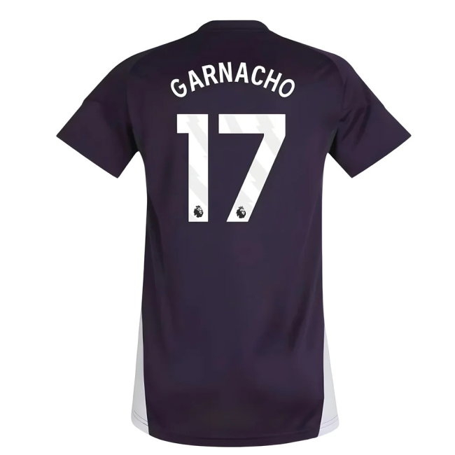 2025-2026 Man Utd Training Jersey (Aurora Plum) - Womens (Garnacho 17) — Shop Now