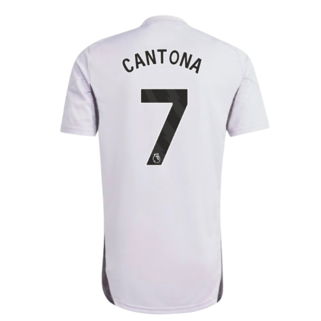 2025-2026 Man Utd Training Jersey (Purple Tint) (Cantona 7) — Buy Online