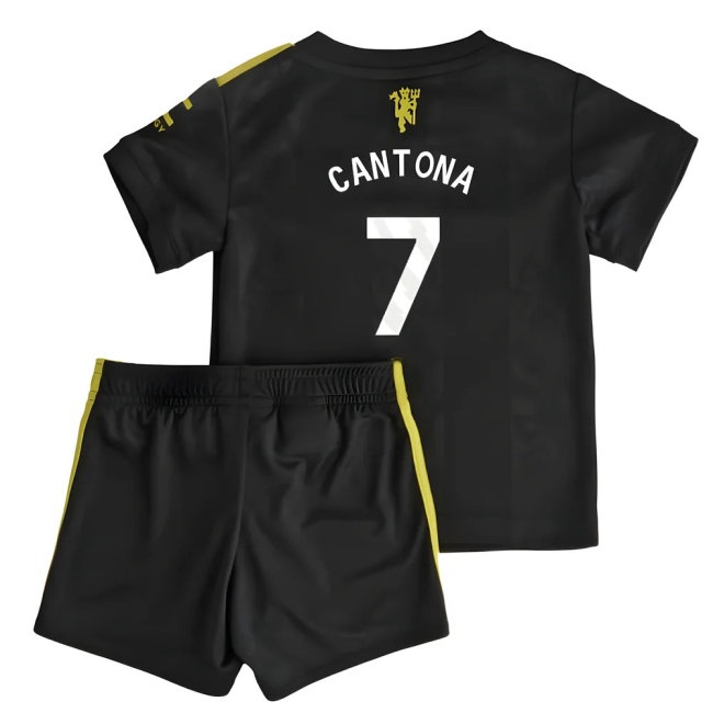 2025-2026 Manchester United Third Baby Kit (Cantona 7) — Shop Now
