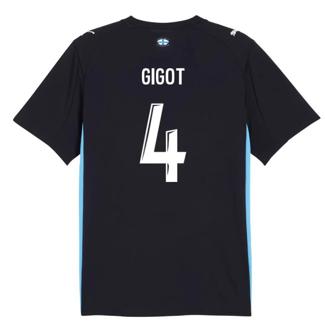 2025-2026 Marseille Away Shirt (Kids) (Gigot 4) — Buy Now