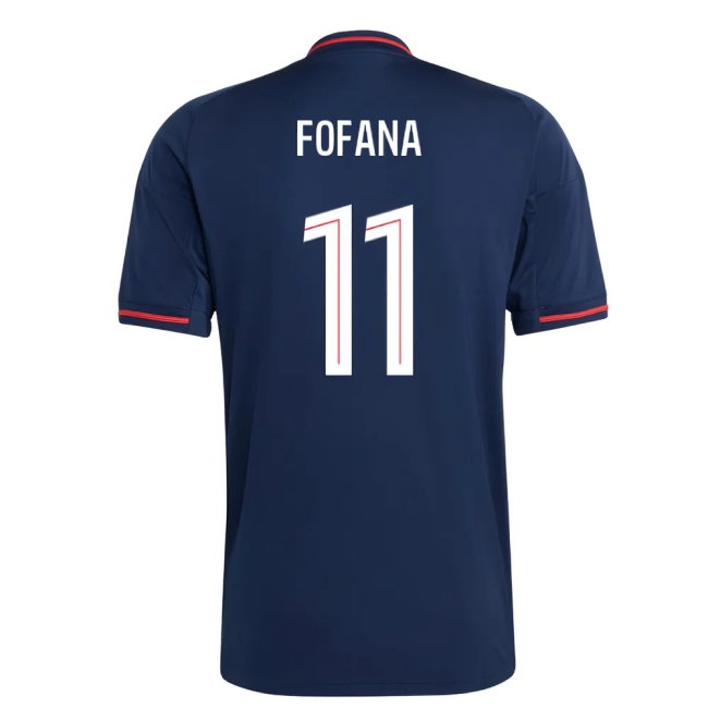 2025-2026 Olympique Lyon Away Shirt (Fofana 11) — Shop Now