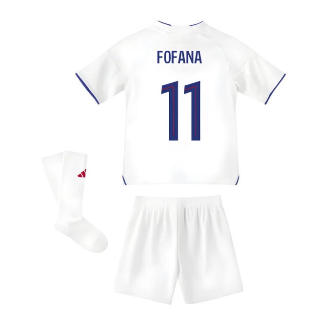 2025-2026 Olympique Lyon Home Mini Kit (Fofana 11) — Buy Now