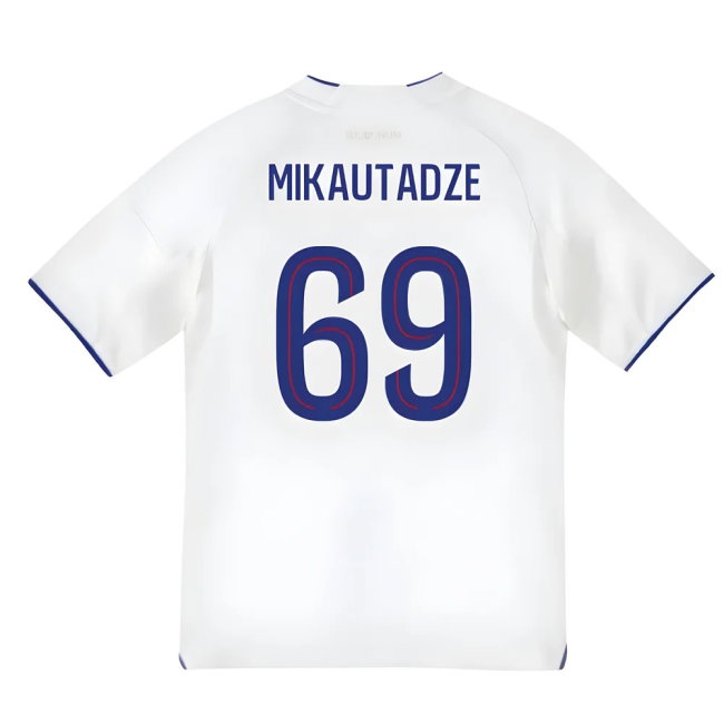 2025-2026 Olympique Lyon Home Shirt (Kids) (Mikautadze 69) — Shop Now