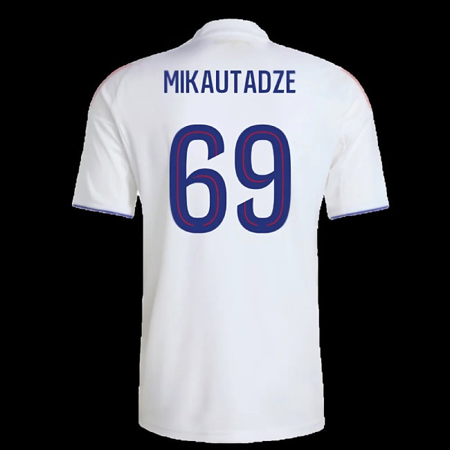 2025-2026 Olympique Lyon Home Shirt (Mikautadze 69) — Shop Now