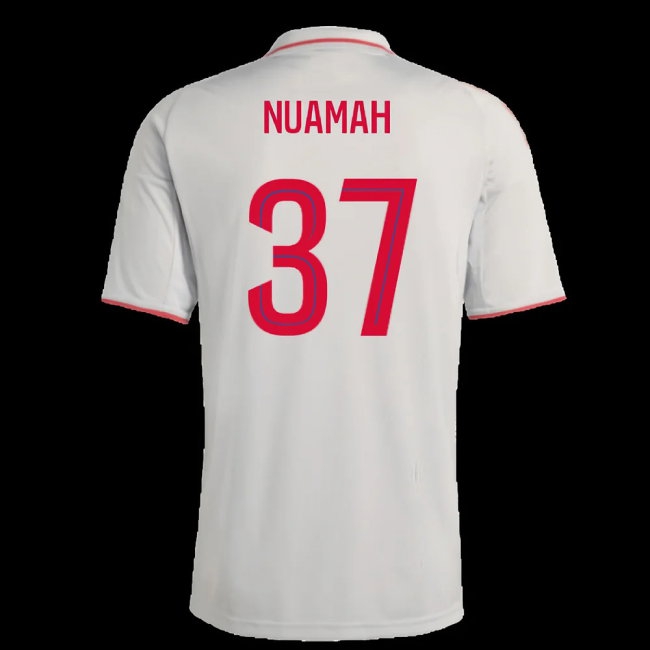 2025-2026 Olympique Lyon Third Shirt (Nuamah 37) — Shop Now