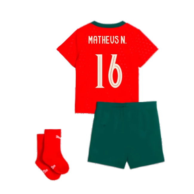 2025-2026 Portugal Home Baby Kit (Matheus N. 16)