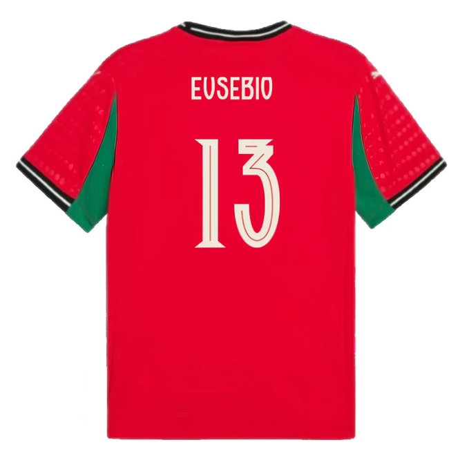 2025-2026 Portugal Womens Team Home Shirt (Unisex) (Eusebio 13) — Buy Online