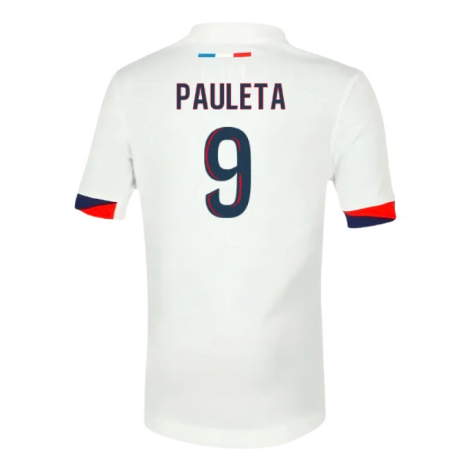 2025-2026 PSG Away Shirt (Sponsorless) - Kids (Pauleta 9) — Buy Now