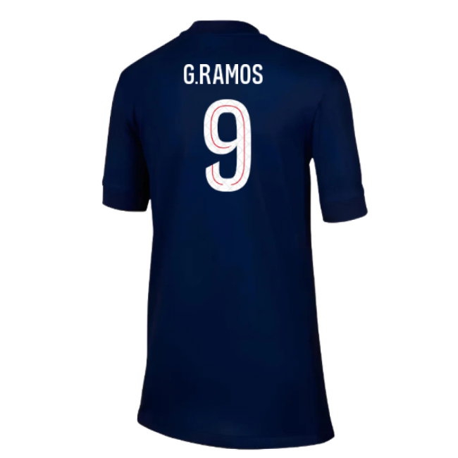 2025-2026 PSG Paris Saint Germain Home Shirt (Kids) (G.Ramos 9) — Shop Now