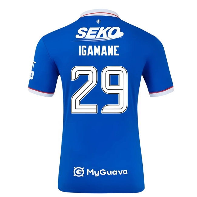2025-2026 Rangers match-style Home Shirt (Igamane 29)