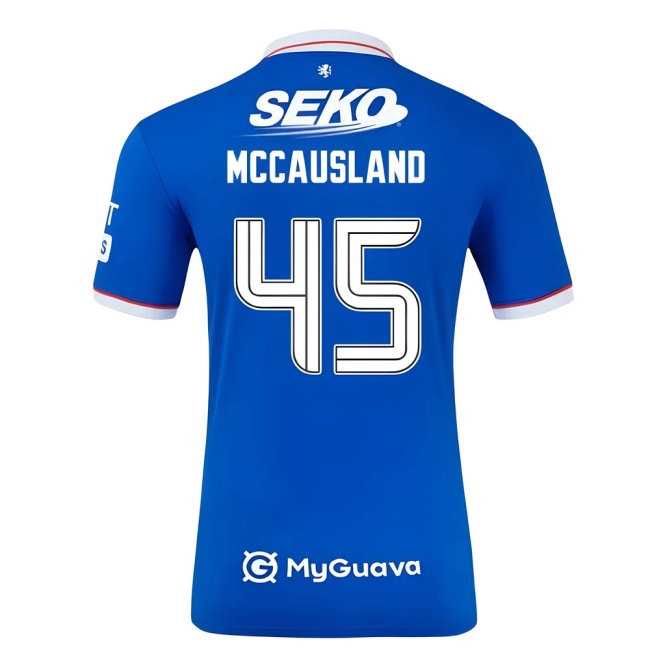 2025-2026 Rangers match-style Home Shirt (McCausland 45)