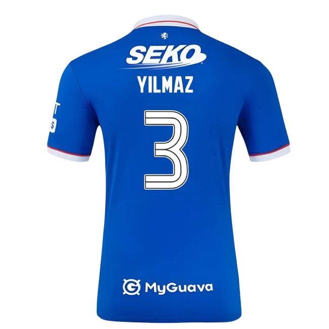 2025-2026 Rangers match-style Home Shirt (Yilmaz 3)