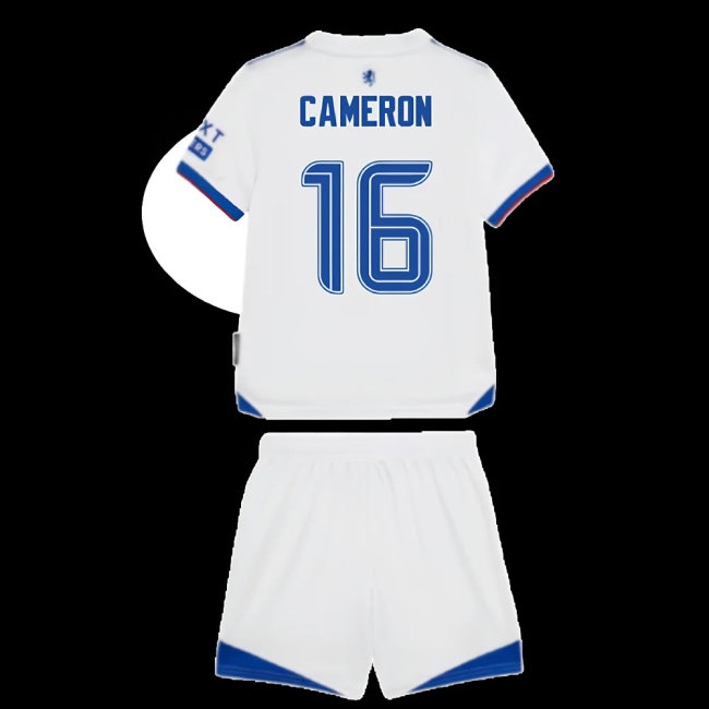 2025-2026 Rangers Away Infant Kit (Cameron 16) — Buy Now