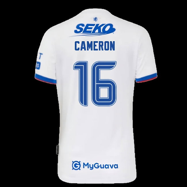 2025-2026 Rangers Away Shirt (Womens) (Cameron 16) — Shop Online