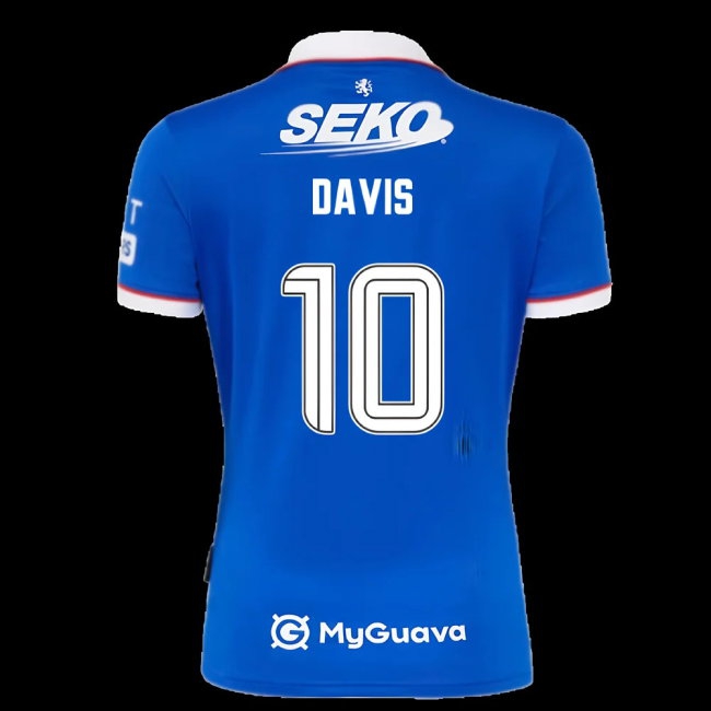 2025-2026 Rangers Home Shirt (Davis 10) — Buy Now