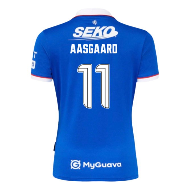 2025-2026 Rangers Home Shirt - Womens (Aasgaard 11) — Shop Now