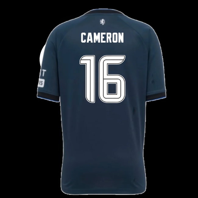 2025-2026 Rangers Third Shirt (Kids) (Cameron 16) — Buy Online