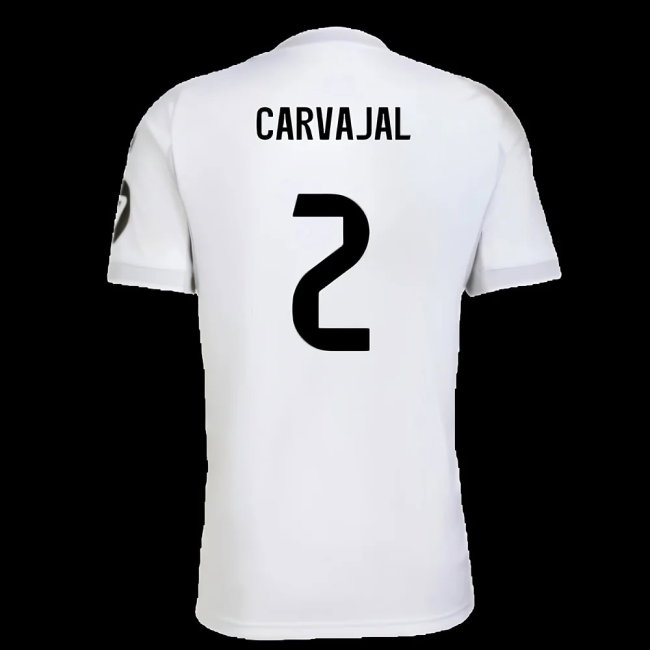 2025-2026 Real Madrid Home Shirt (Carvajal 2)